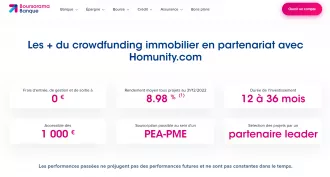 Homunity permet d’investir de façon 100% digitalisée en crowdfunding immobilier via un PEA-PME