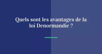 Quels sont les avantages de la loi Denormandie ?