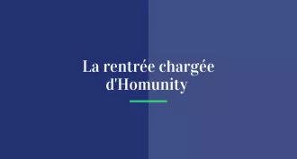 La rentrée chargée d'Homunity